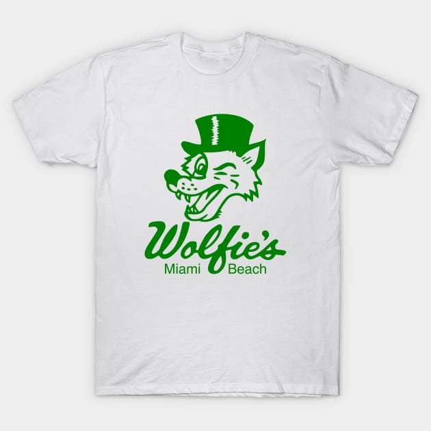 Wolfie's Restaurant  Miami Beach, Florida T-Shirt by fiercewoman101